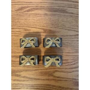 Vintage Napkin Rings Set of 4